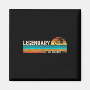 Badminton Player Legend Since December 1984 Birthd Magnet