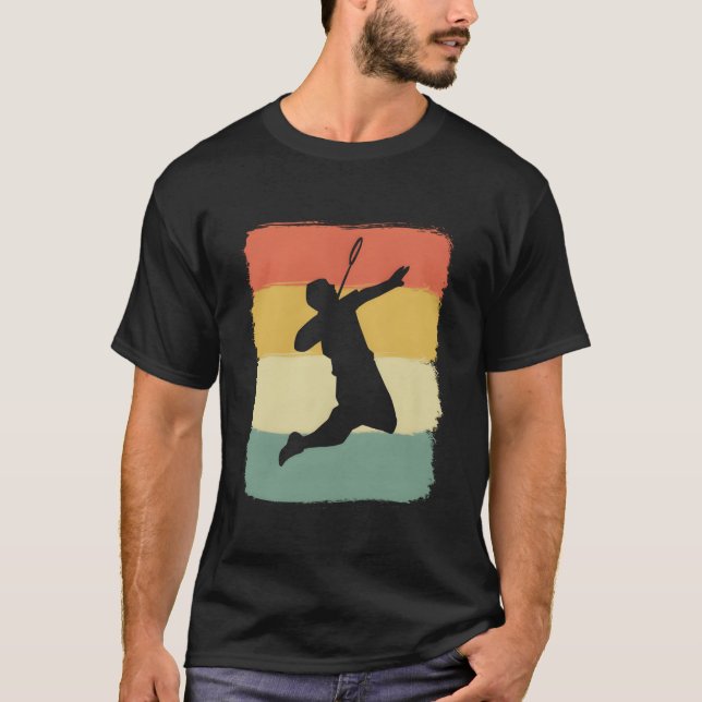 Badminton Player Player Or Sports Person Gift girl T-Shirt (Front)