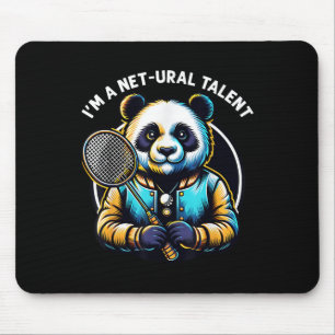 Badminton Player Pun Shuttle Netural Talent Badmin Mouse Pad