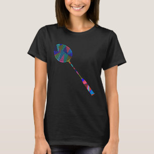 Badminton Player Racket Shuttlecock Hobby Sports T-Shirt