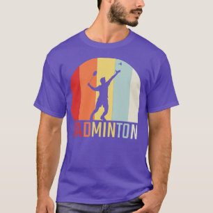Badminton Player Retro 1 T-Shirt