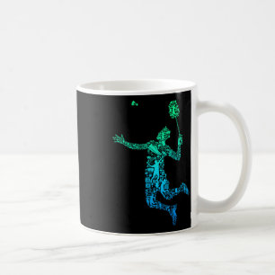 Badminton Player Shuttle Boys Men Youth  Coffee Mug