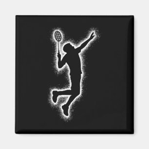 Badminton Player Shuttle Kids Boys Badminton Men Magnet