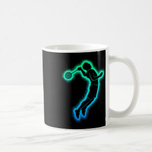 Badminton Player Shuttle Kids Men Badminton Boys  Coffee Mug