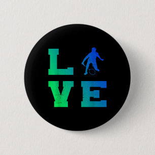 Badminton Player Shuttle Squash Mens Badminton 6 Cm Round Badge
