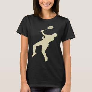 Badminton Player Shuttlecock Time Smash Rackets T-Shirt