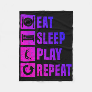 Badminton Player Squash Mens Badminton Shuttle  Fleece Blanket