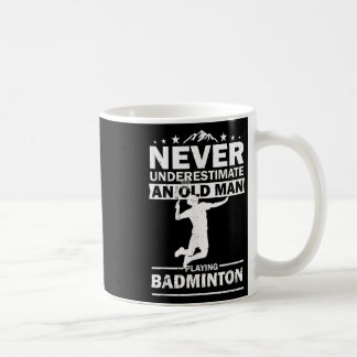 Badminton Player Womens Mens Shuttle Funny Badmint Coffee Mug