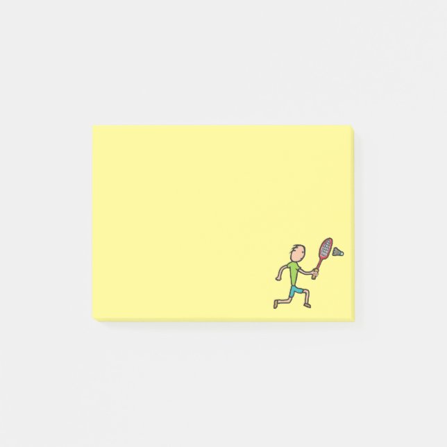 Badminton Post-it Notes (Front)