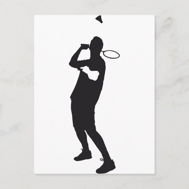 badminton postcard (Front)