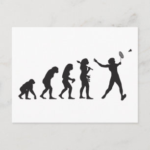 Badminton Postcard