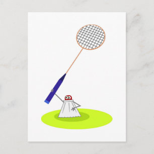 Badminton Postcard