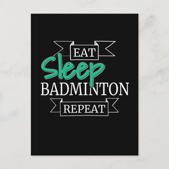 Badminton Postcard (Front)