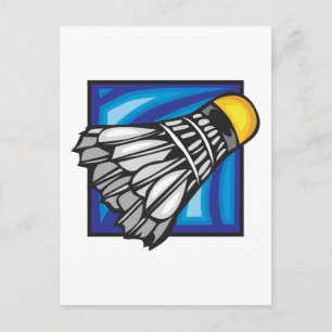 Badminton Postcard