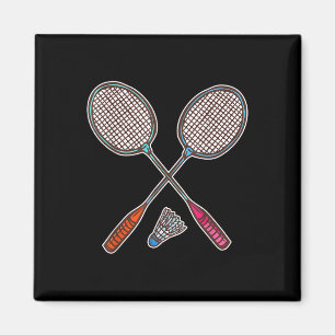 Badminton Racquet And Shuttles Professional Badmin Magnet