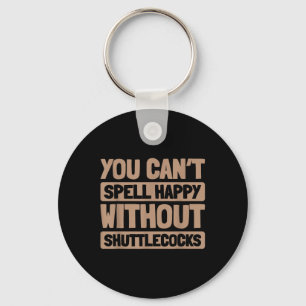 Badminton Racquet - Player Court Racket Team Shutt Key Ring