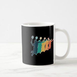 Badminton Retro Racket Coffee Mug