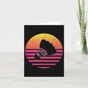Badminton Shirt Card