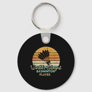 Badminton Shuttle Ball Sports Tennis Serve  Key Ring