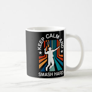 Badminton Shuttle Enthusiast Sports Racket Coach T Coffee Mug