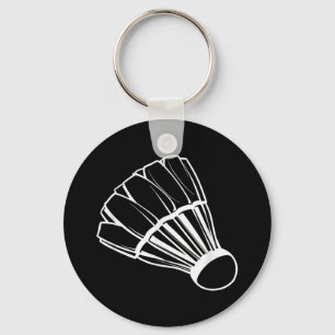 Badminton Shuttle Game Indoor Sports Key Ring