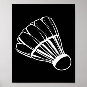 Badminton Shuttle Game Indoor Sports Poster