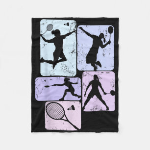 Badminton Shuttle Heartbeat Cool Design For Women Fleece Blanket