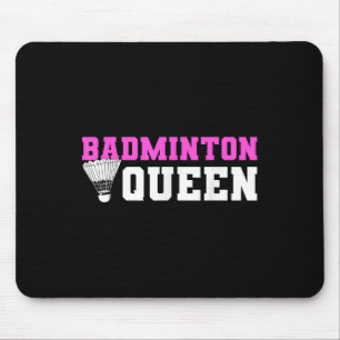 Badminton Shuttle Lover Badminton Player  Mouse Pad