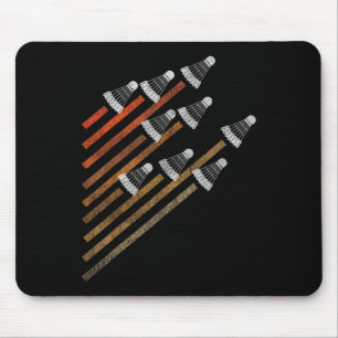 Badminton Shuttle Mouse Pad