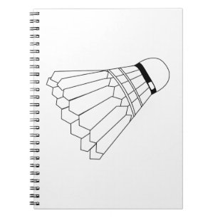 Badminton Shuttle Notebook
