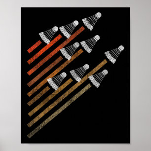 Badminton Shuttle Poster
