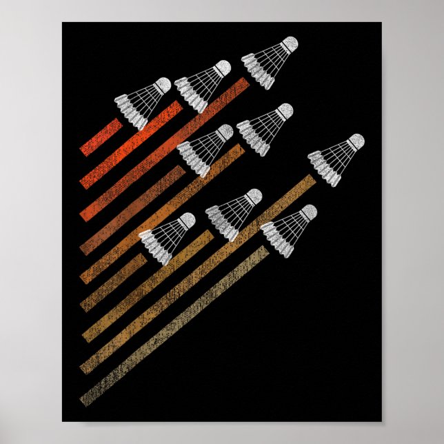Badminton Shuttle  Poster (Front)
