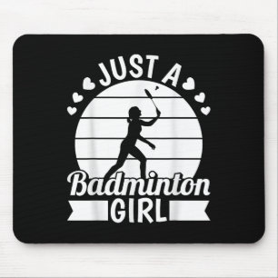 Badminton Shuttle Racket Racquet - Just A Badminto Mouse Pad