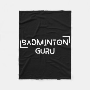 Badminton Shuttle Racket Sports Champion Strategy Fleece Blanket