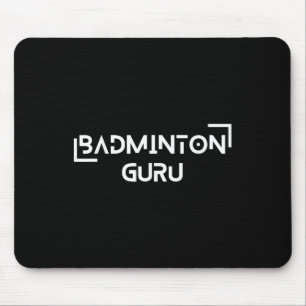Badminton Shuttle Racket Sports Champion Strategy Mouse Pad