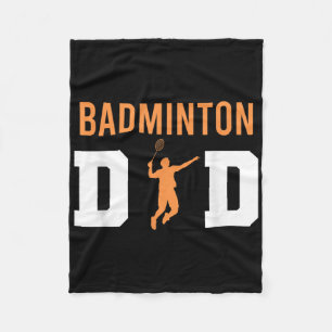 Badminton Shuttle Sayings _7 Fleece Blanket