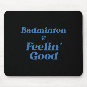 Badminton Shuttle Smash Joyful Active Sports Spiri Mouse Pad