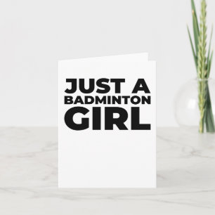 Badminton Shuttle Team Racket - Just A Badminton G Card