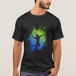 Badminton Shuttlecock Kids Youth Boys T-Shirt