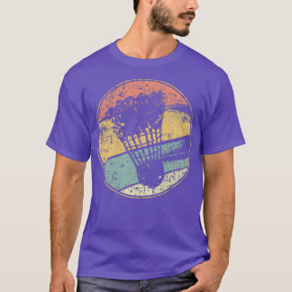 Badminton Shuttlecock Vintage T T-Shirt