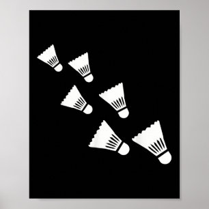 Badminton Shuttles  Poster