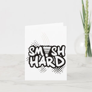 Badminton Smash Hard Champion Gift Card