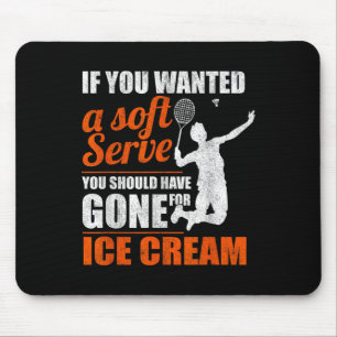 Badminton Soft Serve Shuttle Badminton Mouse Pad