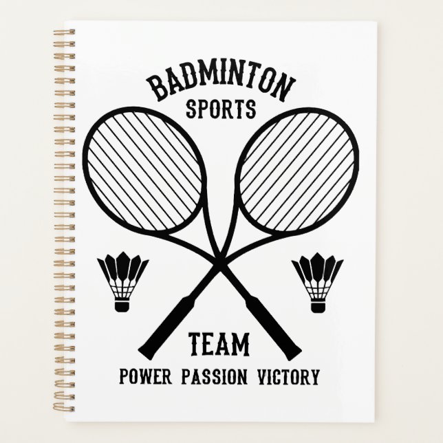 Badminton Sports Team Planner (Front)