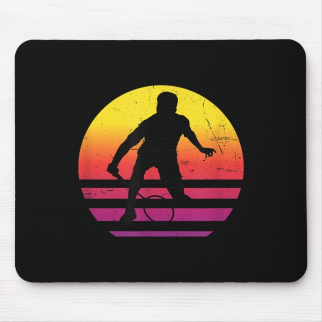 Badminton Squash Mens Shuttle Women  Mouse Pad (Front)