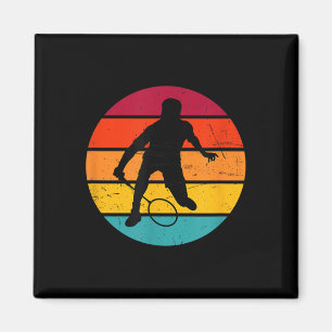 Badminton Squash Shuttle Womens Badminton Player  Magnet