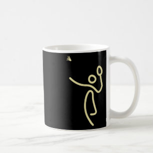Badminton Stick Man – Shuttle Gift Idea Coffee Mug