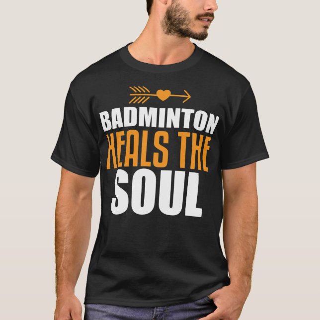 Badminton T ball badminton coach shirts  (Front)