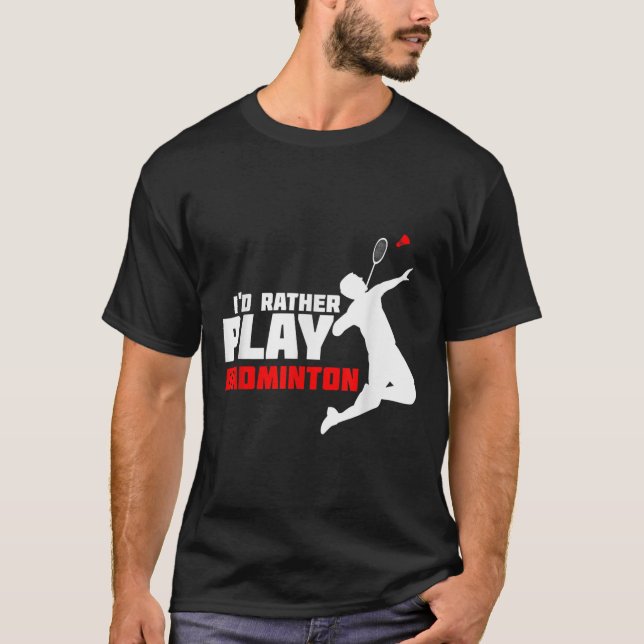 Badminton  T-Shirt (Front)