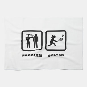 Badminton Tea Towel